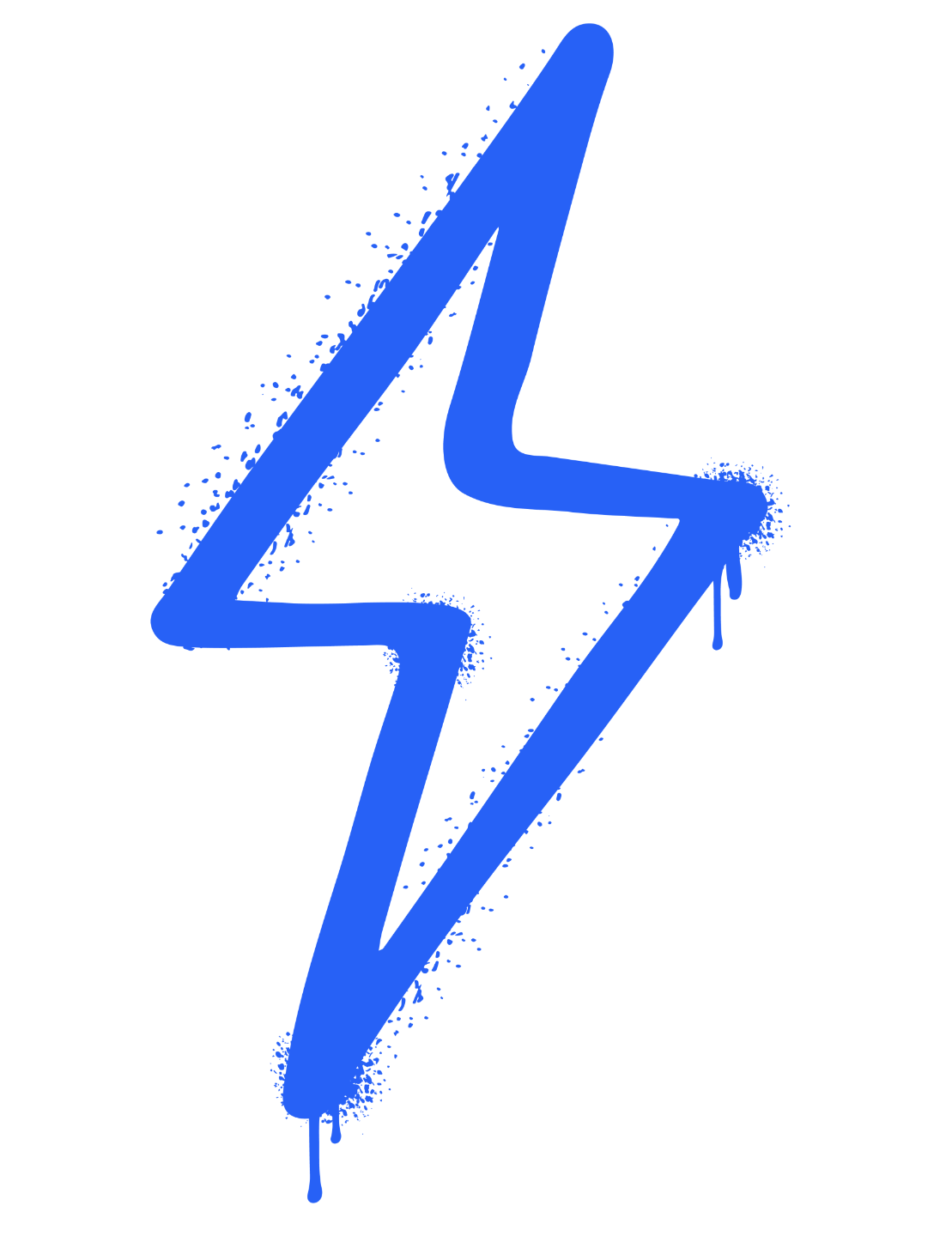 Lightning bolt graphic